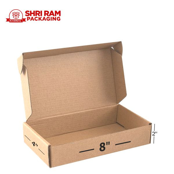 Shri Ram Packaging 3 Ply Brown Flap Box 8x4x2 Inch | Shipping & Packaging Box