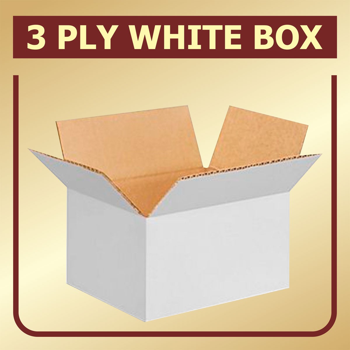 3 Ply White Box