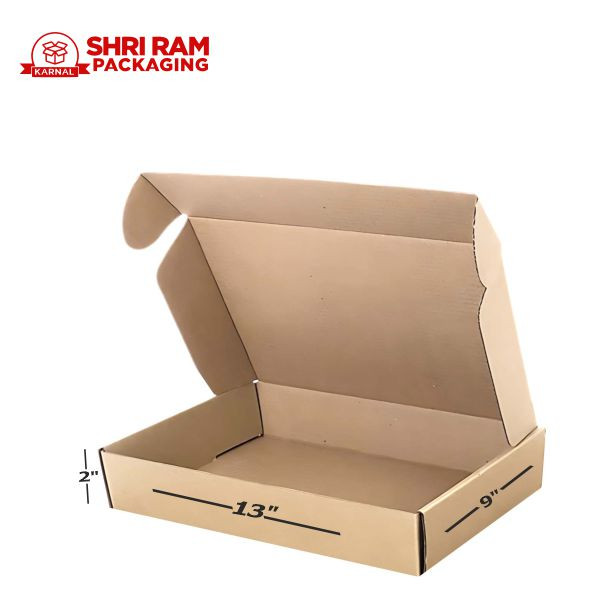 Shri Ram Packaging 3 Ply Brown Flap Box 13x9x2 Inch | Shipping & Packaging Box